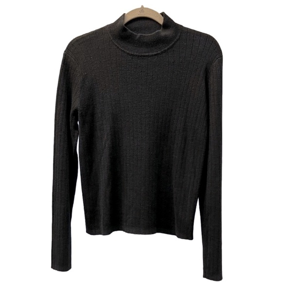 Evan-picone‎ Black Sweater Women’s Medium - Picture 1 of 4